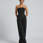 Bianca Laurent | Strapless Wide Leg Jumpsuit For Women