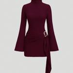 Sienna Bellucci | Ribbed Knit Mini Dress For Women