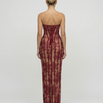 Valentina Rossi | Lace Corset Maxi Dress For Women