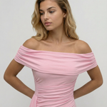 Celeste Moreau | Elegant Off Shoulder Maxi Dress For Women
