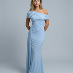 Celeste Moreau | Elegant Off Shoulder Maxi Dress For Women