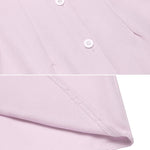 Women Bow Tie Neck Blouses Ruffle Long Sleeve Shirts Button-Down Office Work Casual Tops XS-3XL - Nadorine (Us Only)