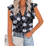 Shirts Short Sleeve Loose T Shirt Blouses - Nadorine (Us Only)