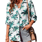 Nadorine Long Sleeve Blouses Casual Tops