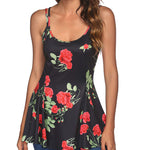 Spaghetti Strap Tunic Camisoles Tank Tops - Nadorine (Us Only)