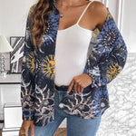 Nadorine Long Sleeve Blouses Casual Tops