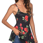 Spaghetti Strap Tunic Camisoles Tank Tops - Nadorine (Us Only)
