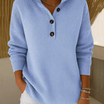 Florence | V Neck Polo Sweater