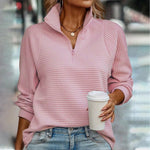 Jenica™ | Chic Half-Zip Pullover