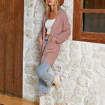Nadorine Women's Fall Open Front Cardigan