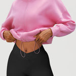 Zeagoo Womens Fleece Jacket Full Zip Crop Hoodie Long Sleeve Pullover Sweatshirts Oversized 2023 Fall Winter Coat
