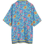 Floral Printed Batwing Cardigan - Nadorine (Us Only)