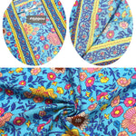Floral Printed Batwing Cardigan - Nadorine (Us Only)