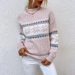 Wren | Retro Icelandic Knit Sweater