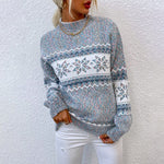 Wren | Retro Icelandic Knit Sweater