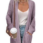 Nadorine Cardigan Fall Winter Open Front Sweater