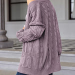 Nadorine Cardigan Fall Winter Open Front Sweater