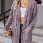Nadorine Cardigan Fall Winter Open Front Sweater