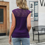 Ruched Cowl Neck Tank Tops - Nadorine (Us Only)