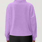 Zeagoo Womens Fleece Jacket Full Zip Crop Hoodie Long Sleeve Pullover Sweatshirts Oversized 2023 Fall Winter Coat