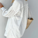 Charlotte Flemming | Embroidered Shirt & Shorts Set For Women