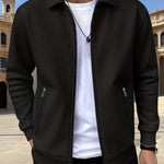 Bryce | Casual Textured Athletic Jacket