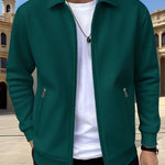 Bryce | Casual Textured Athletic Jacket