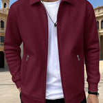 Bryce | Casual Textured Athletic Jacket