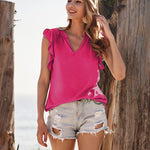 Shirts Short Sleeve Loose T Shirt Blouses - Nadorine (Us Only)