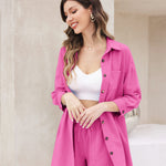 Two Piece Outfit Sets Cotton Shorts Set - Nadorine (Us Only)