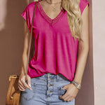 Tank Tops Short Sleeve Shirt- Nadorine (Us Only)