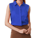 Sleeveless Button Down Tank Tops - Nadorine (Us Only)