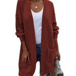 Nadorine Women's Fall Open Front Cardigan