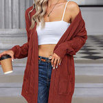 Nadorine Cardigan Fall Winter Open Front Sweater