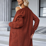 Nadorine Women's Fall Open Front Cardigan