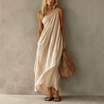 Judy - Draped One Shoulder Dress