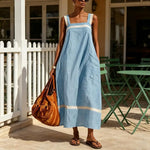Carol - Color Block Pocket Dress