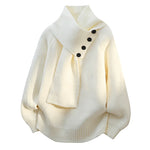 Eliza | Cozy Scarf Neck Sweater