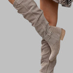 Angela | Suede Over-the-Knee Boots
