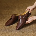 Olga™ | Genuine Leather Mules