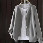 ELARA | PEARL-BUTTON CARDIGAN