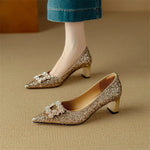 Gloria Glitter Pumps