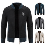 Peter | Knit Cardigan with Deer Detail