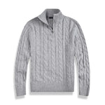 Brandon | Premium Classic Quarter-Zip Sweater