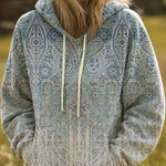 KAELITH | RAINBOW SUNBURST GRAPHIC HOODIE