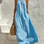 Sharon - One Shoulder Maxi Dress