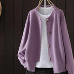 Molly | PEARL-BUTTON CARDIGAN
