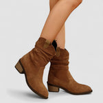 Amanda | Suede Ankle Boots