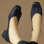 Roselle Leather Heels