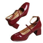 Elegant Ankle-Strap Pumps